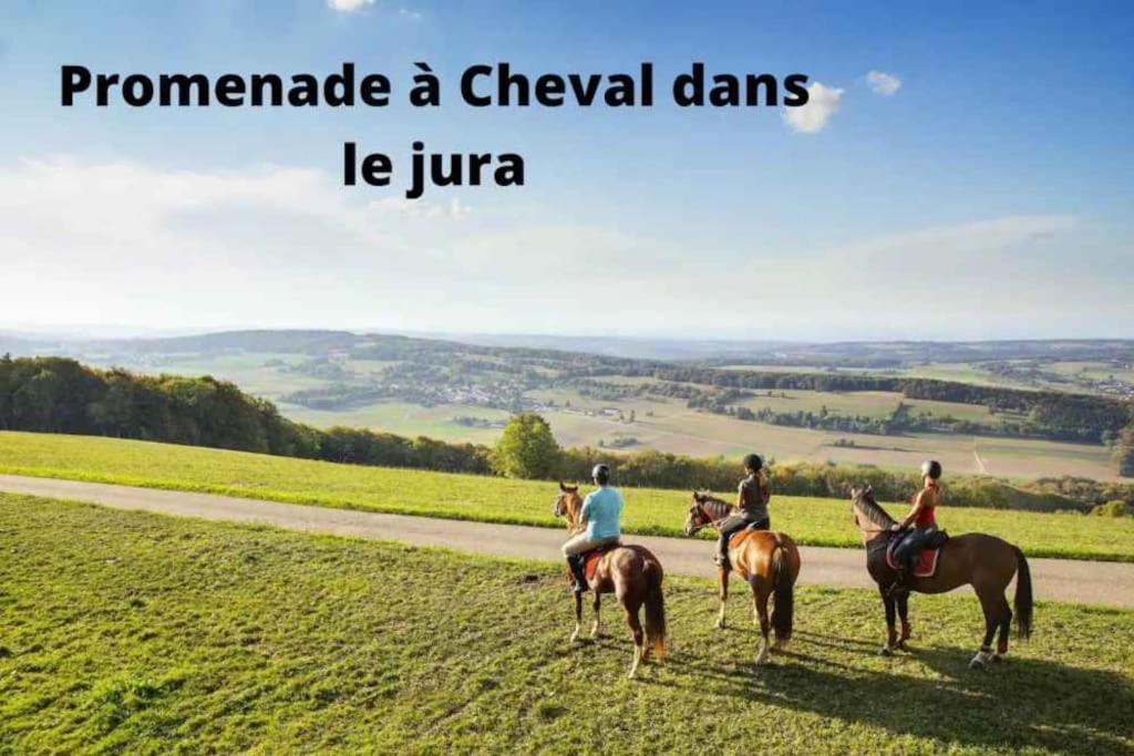 Superbe Appartement Au Coeur Du Jura Champagnole Luaran gambar
