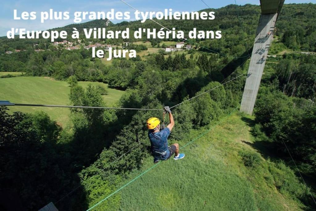 Superbe Appartement Au Coeur Du Jura Champagnole Luaran gambar